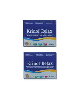 Krinol Relax - 30 Tablet - 2 Kutu