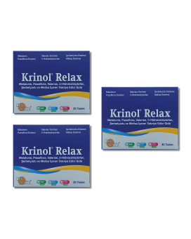 Krinol Relax - 30 Tablet - 3 Kutu