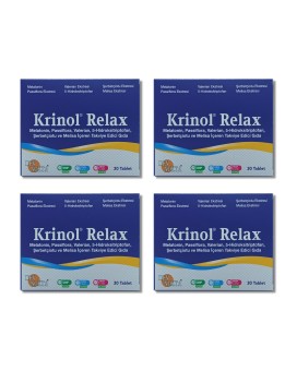 Krinol Relax - 30 Tablet - 4 Kutu