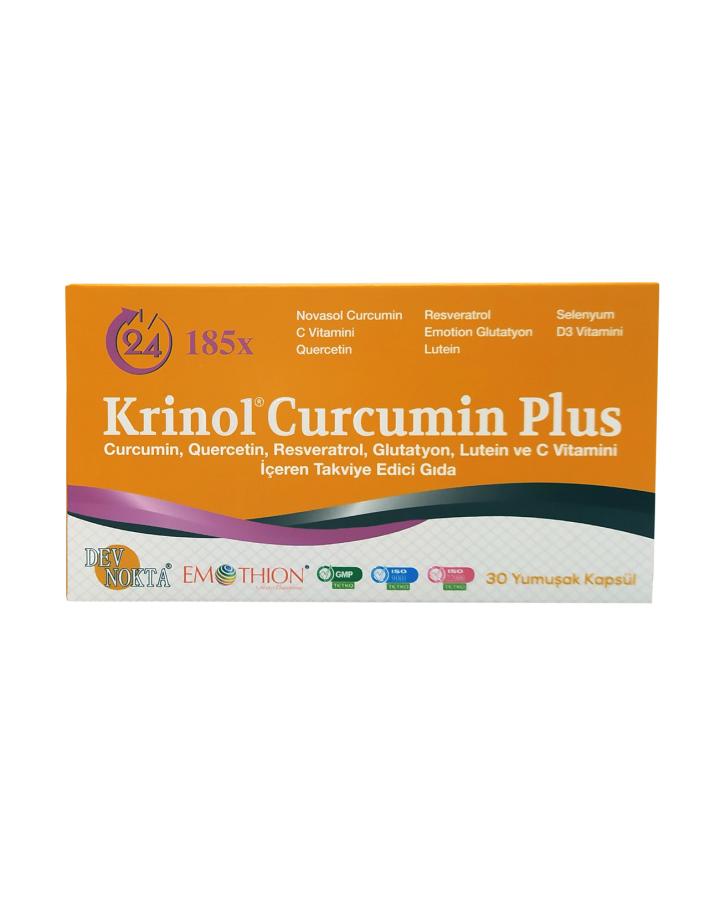 Krinol Curcumin Plus - 30 Kapsül - 1 Kutu